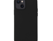 Чехол iPhone 13 Mini Liquid Silicone FULL (черный)
