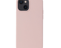 Чехол iPhone 13 Mini Liquid Silicone FULL (розовый песок)