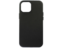Чехол iPhone 13 Mini Leather Case без лого, черный 