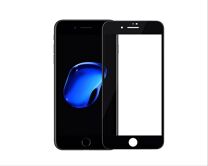 Защитное стекло iPhone 7/8 Plus (тех упак) черное
