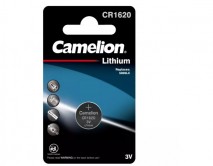 Элемент литиевый Camelion CR1620 (1-BL) 1шт 
