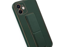 Чехол iPhone 11 Sunny Leather+Stander (темно-зеленый) 