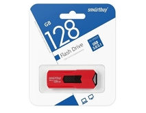 USB Flash 3.0 SmartBuy STREAM 128GB красный, SB128GBST-R3 