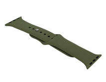 Ремешок Watch Series 38mm/40mm/41mm силиконовый khaki, SM #44
