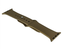 Ремешок Watch Series 38mm/40mm/41mm силиконовый gold, SM #50