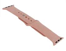 Ремешок Watch Series 38mm/40mm carvine silicone, свето-розовый #6