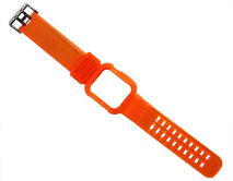 Ремешок Watch Series 38mm/40mm/41mm cheap TPU band оранжевый