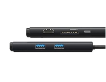 Type-C HUB Baseus Lite Series 6-Port Type-C to HDMI+USB3.0*2+PD+SD/TF, черный (WKQX050101)