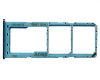 Держатель SIM Samsung A32 (2 SIM) голубой