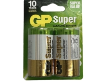 Батарейка GP Super LR20 2-BL цена за 1 упаковку