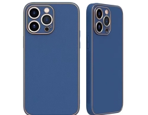Чехол iPhone 11 Pro Sunny Leather (темно-синий) 
