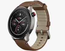 Часы Amazfit A2166 GTR 4 Brown Leather