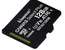 Карта памяти MicroSDHC Kingston Canvas Select Plus 128GB cl10 UHS-I, SDCS2/128GBSP 