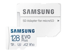 Карта памяти MicroSD Samsung Evo Plus 128GB cl10 UHS-I U3 + SD, MB-MC128KA/EU (гарантия продавца) 
