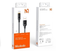 Кабель McDodo CA-3040 microUSB - USB черный, 1м