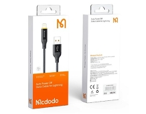 Кабель McDodo CA-3010 Lightning - USB черный, 1,2м 