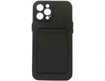 Чехол iPhone 12 Pro Max TPU CardHolder (черный)