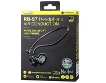 Bluetooth  стереогарнитура Remax RB-S7 Air Conduction sport черная