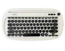 Беспроводная клавиатура Bluetooth Remax JP-1, английская раскладка (белая)