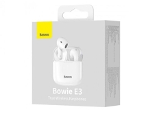 Bluetooth  стереогарнитура Baseus Bowie E3 белая (NGTW080202)
