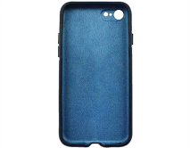 Чехол iPhone 7/8/SE 2020/SE 2022 Leather Magnetic, темно-синий
