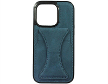 Чехол iPhone 14 Pro Pocket Stand, синий