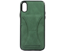 Чехол iPhone X/XS Pocket Stand, зеленый