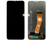 Дисплей Samsung A042F Galaxy A04e + тачскрин черный (LCD Оригинал/Замененное стекло)