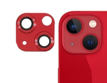 Защитная накладка на камеру iPhone 14/14 Plus 3D красная