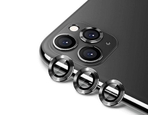 Защитная накладка на камеру iPhone 12 Pro черная (комплект 3шт)