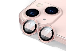 Защитная накладка на камеру iPhone 13/13 mini розовая (комплект 2шт)
