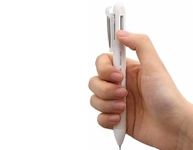 Гелевая ручка Xiaomi KACO 4in1 Yue write press 0.5mm gel pen белая 