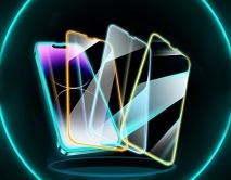 Защитное стекло iPhone 12/12 Pro Neon зеленое
