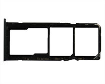 Держатель SIM Samsung A22S (2 SIM) черный