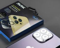 Защитное стекло ANANK на камеру iPhone 15 Pro/15 Pro Max 3D 