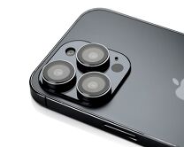 Защитная накладка ANANK на камеру iPhone 14 Pro/14 Pro Max графит (комплект 3шт)